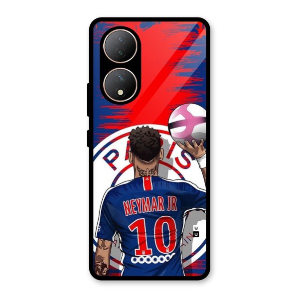 Soccer Star Junior Glass Back Case for Vivo T2