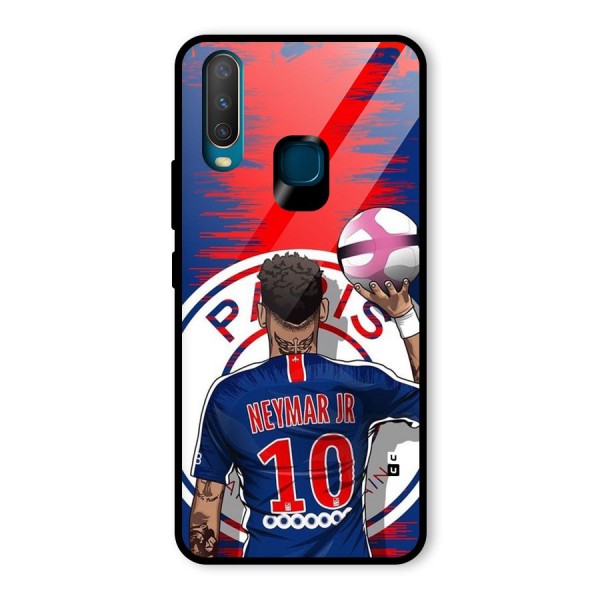 Soccer Star Junior Glass Back Case for Vivo Y17