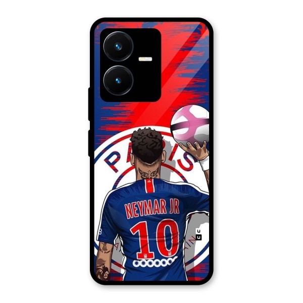 Soccer Star Junior Glass Back Case for Vivo Y22