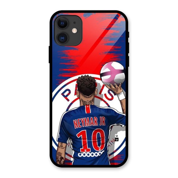 Soccer Star Junior Glass Back Case for iPhone 11