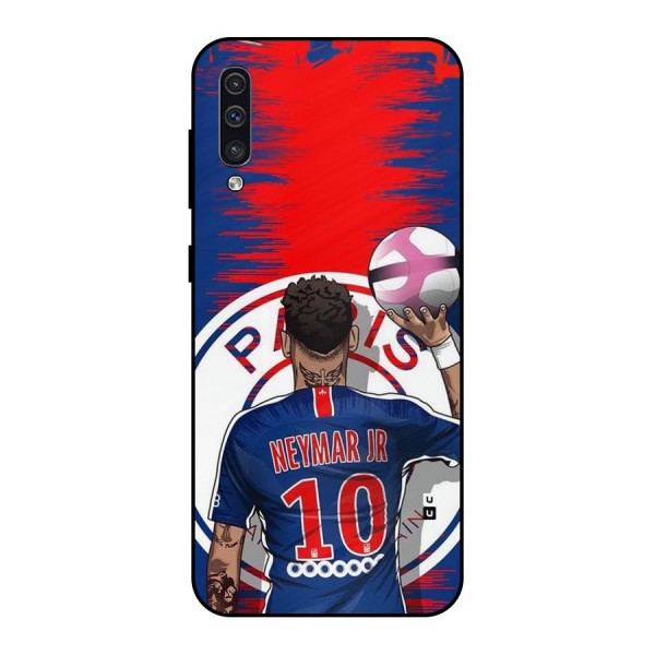 Soccer Star Junior Metal Back Case for Galaxy A50s