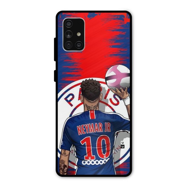 Soccer Star Junior Metal Back Case for Galaxy A71