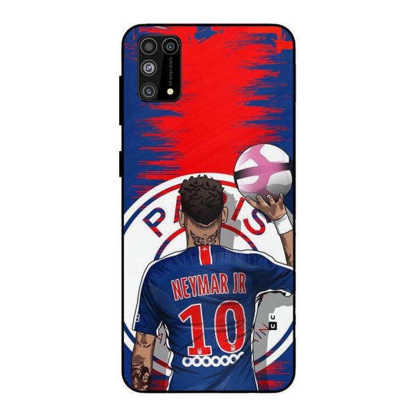 Soccer Star Junior Metal Back Case for Galaxy M31