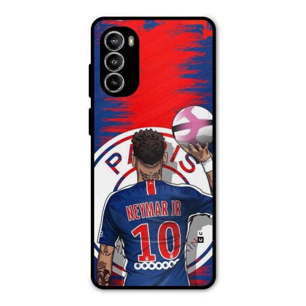 Soccer Star Junior Metal Back Case for Moto G52