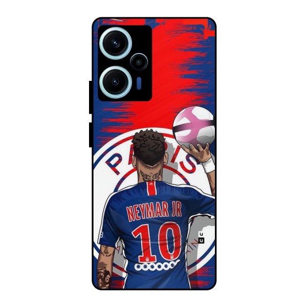 Soccer Star Junior Metal Back Case for Poco F5