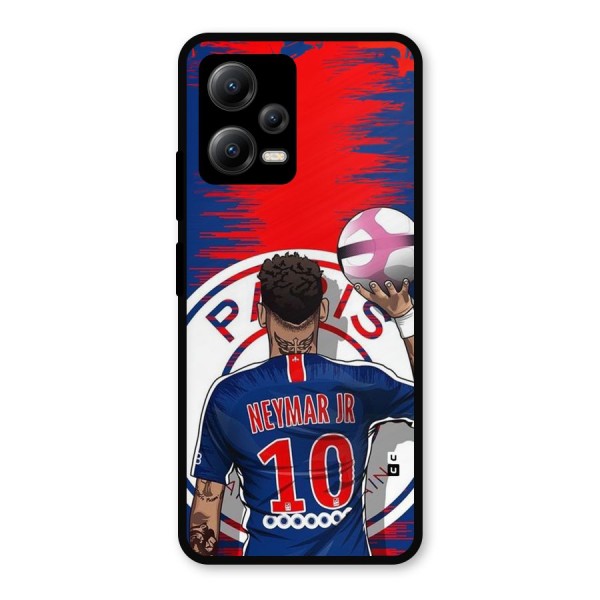 Soccer Star Junior Metal Back Case for Poco X5