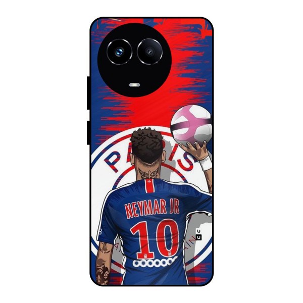 Soccer Star Junior Metal Back Case for Realme 11X