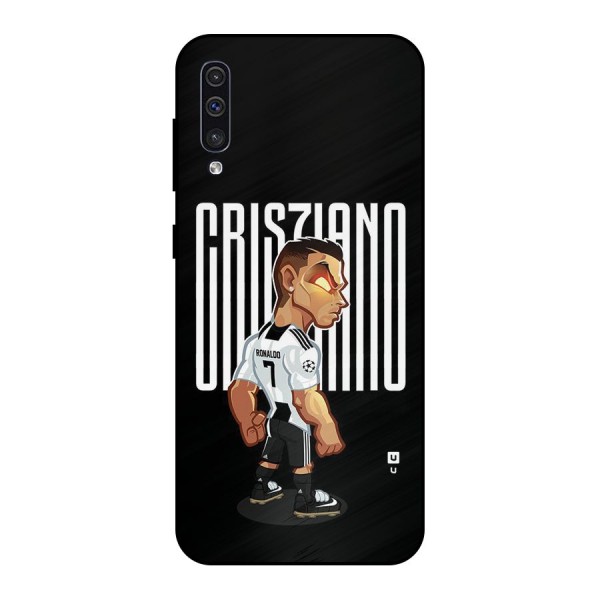 Soccer Star Metal Back Case for Galaxy A50s