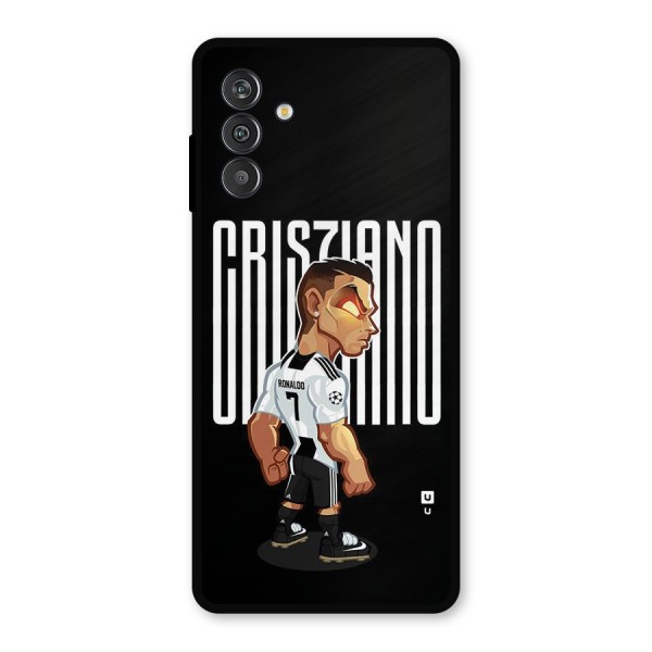 Soccer Star Metal Back Case for Galaxy F13