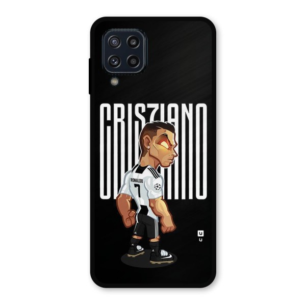 Soccer Star Metal Back Case for Galaxy M32