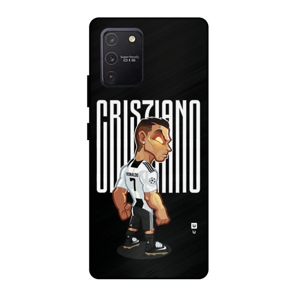 Soccer Star Metal Back Case for Galaxy S10 Lite