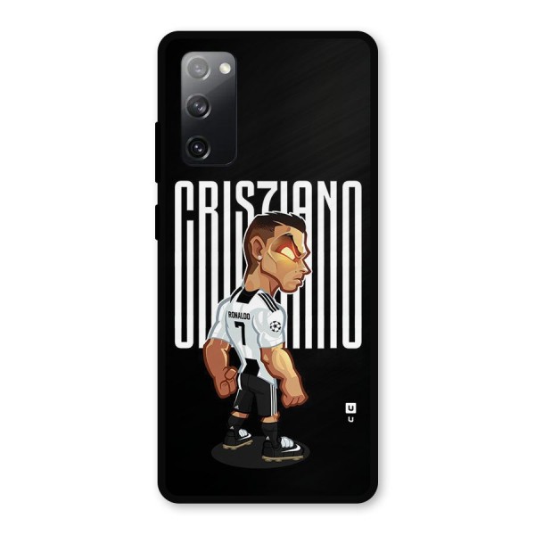 Soccer Star Metal Back Case for Galaxy S20 FE