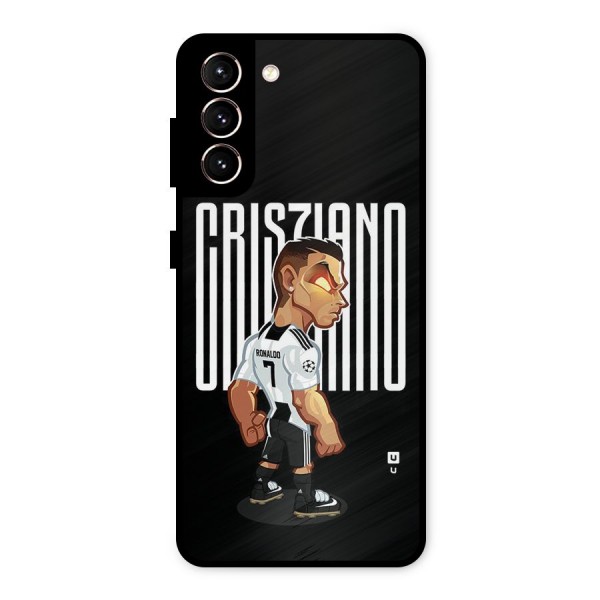 Soccer Star Metal Back Case for Galaxy S21 5G