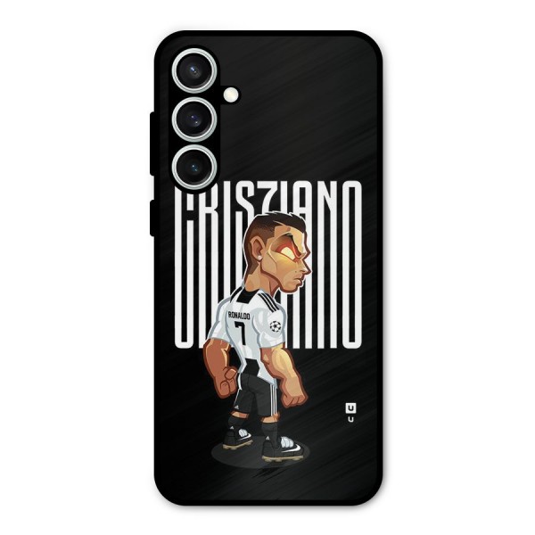 Soccer Star Metal Back Case for Galaxy S23 FE