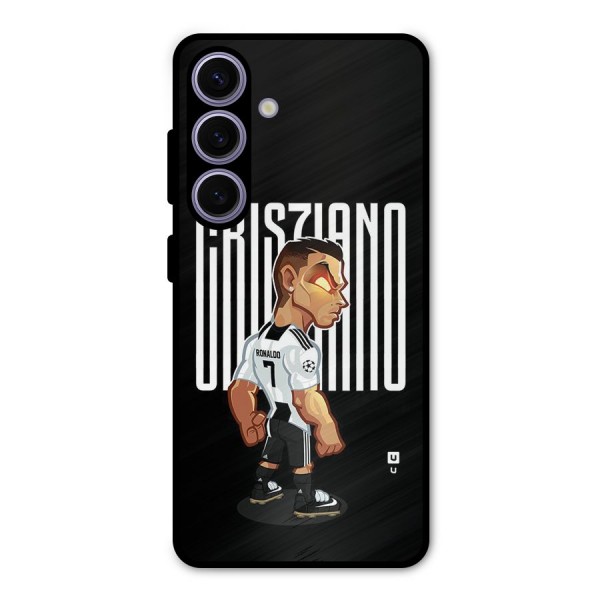 Soccer Star Metal Back Case for Galaxy S24