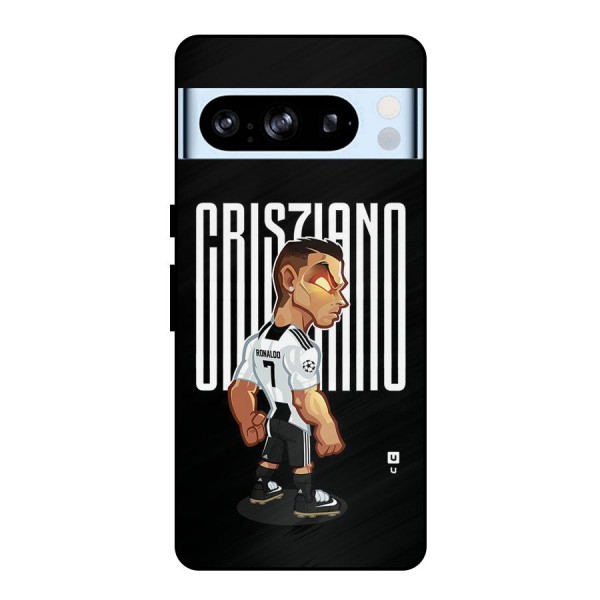 Soccer Star Metal Back Case for Google Pixel 8 Pro