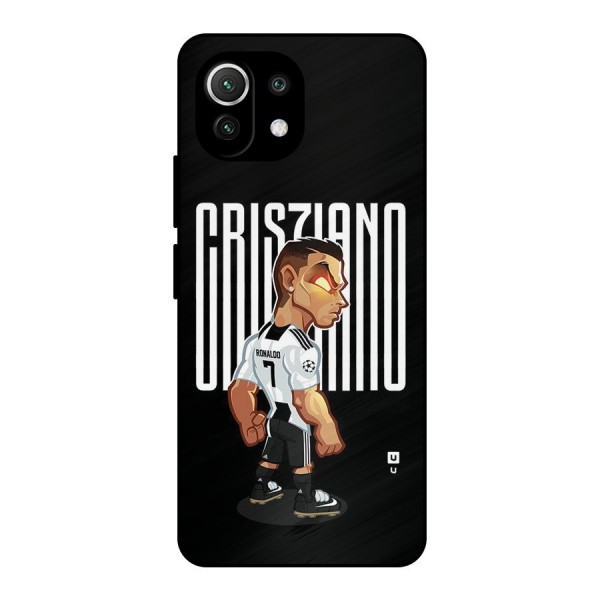 Soccer Star Metal Back Case for Mi 11 Lite