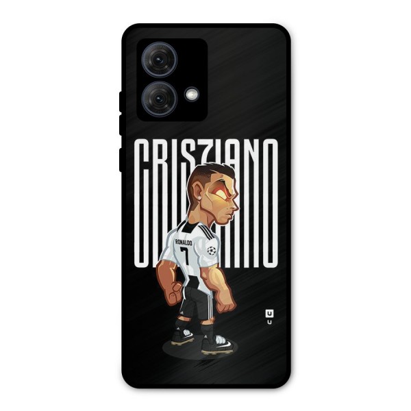 Soccer Star Metal Back Case for Moto G84