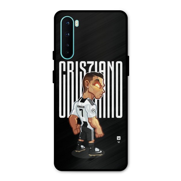 Soccer Star Metal Back Case for OnePlus Nord