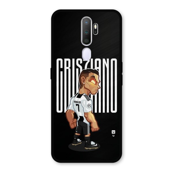 Soccer Star Metal Back Case for Oppo A9 (2020)