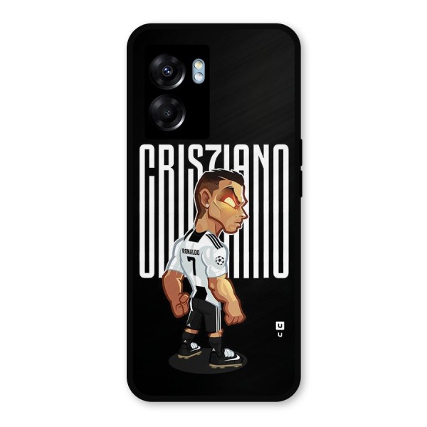 Soccer Star Metal Back Case for Oppo K10 (5G)