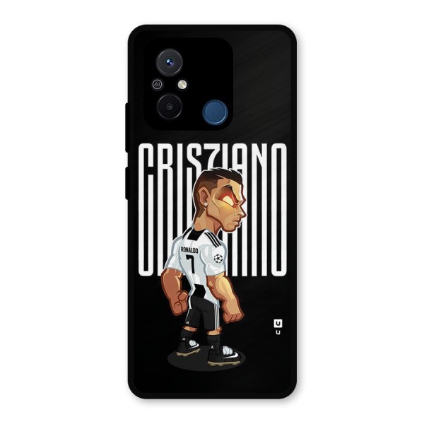 Soccer Star Metal Back Case for Poco C55