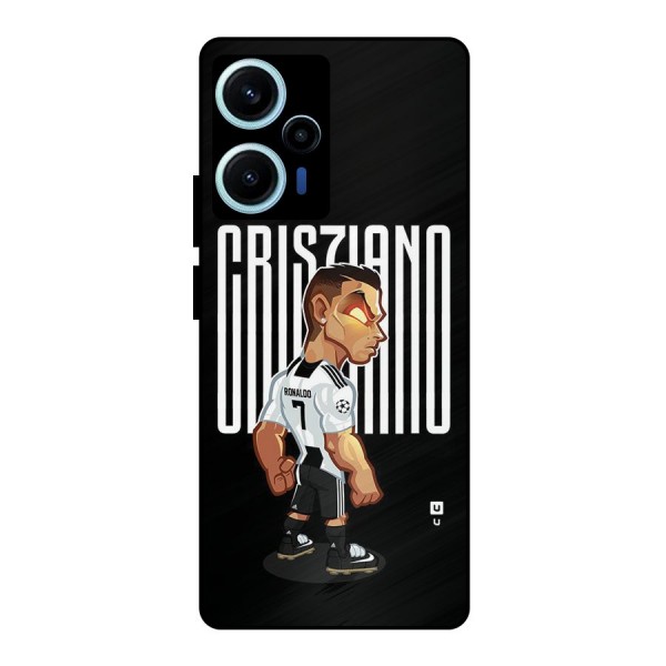 Soccer Star Metal Back Case for Poco F5