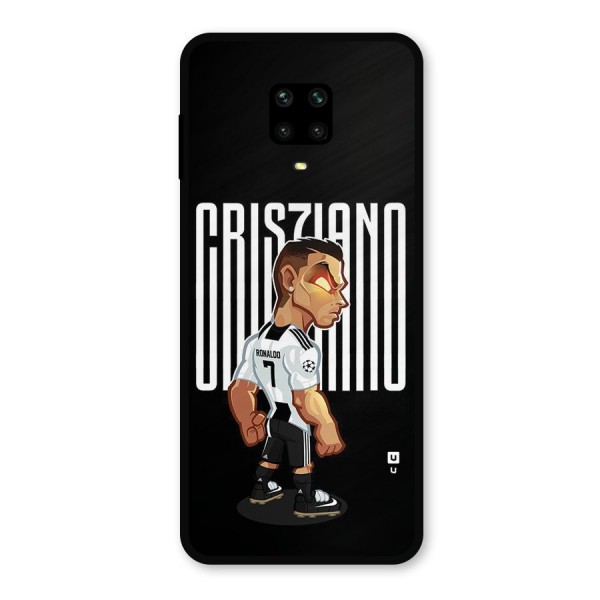 Soccer Star Metal Back Case for Poco M2