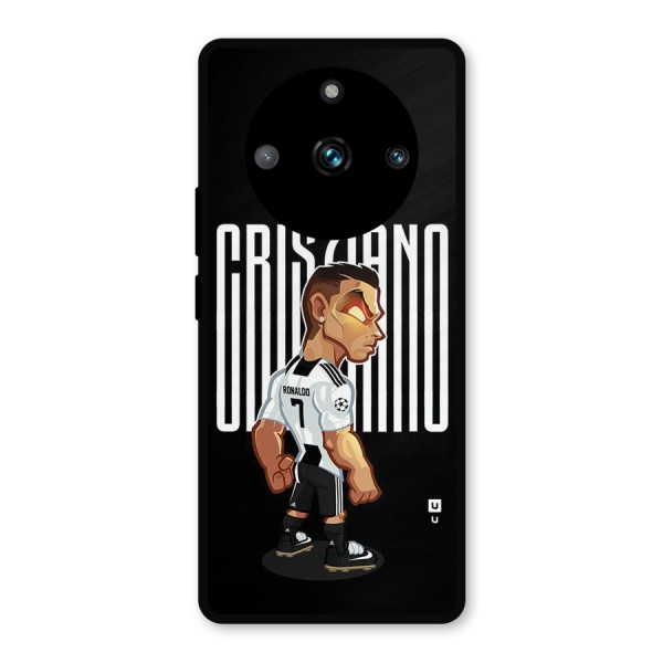 Soccer Star Metal Back Case for Realme 11 Pro