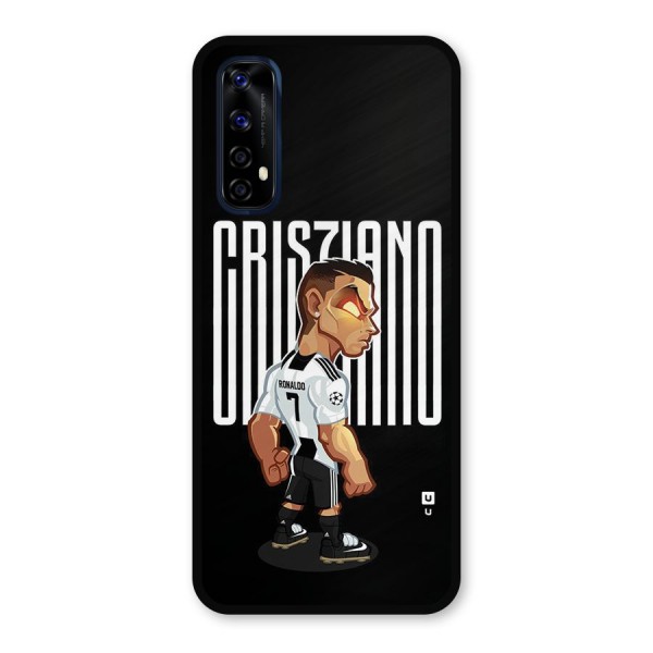 Soccer Star Metal Back Case for Realme 7