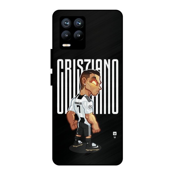 Soccer Star Metal Back Case for Realme 8