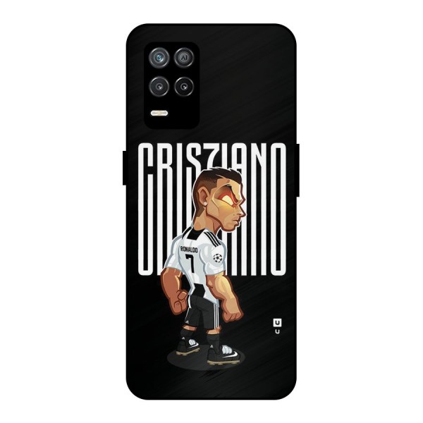 Soccer Star Metal Back Case for Realme 8 5G