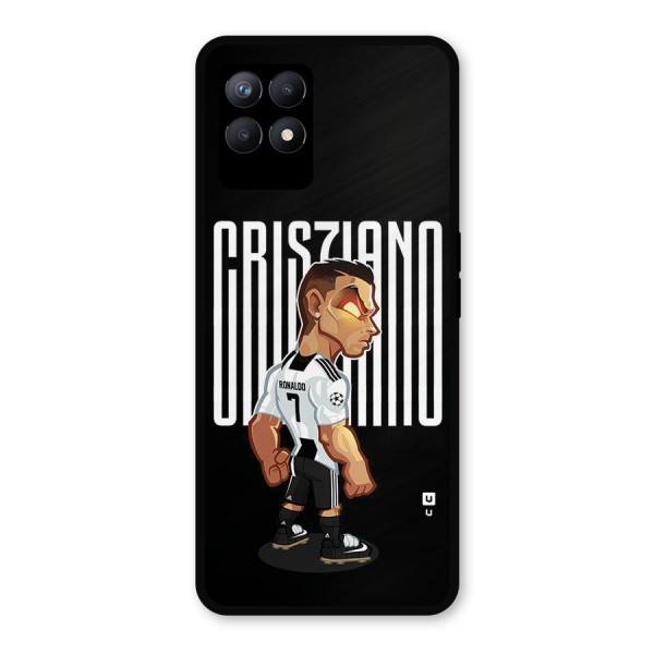 Soccer Star Metal Back Case for Realme 8i