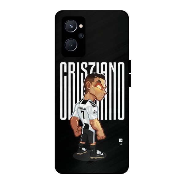 Soccer Star Metal Back Case for Realme 9i 5G