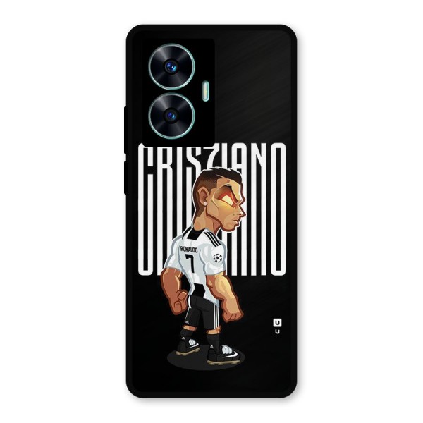 Soccer Star Metal Back Case for Realme C55