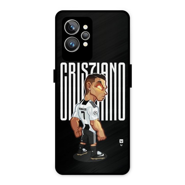 Soccer Star Metal Back Case for Realme GT2 Pro