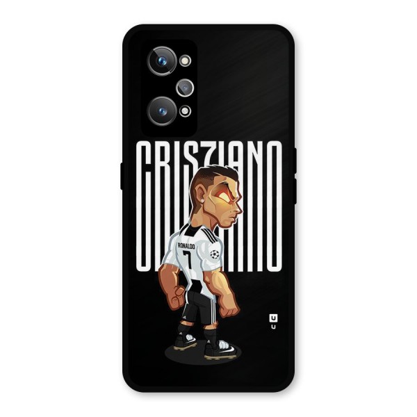 Soccer Star Metal Back Case for Realme GT 2