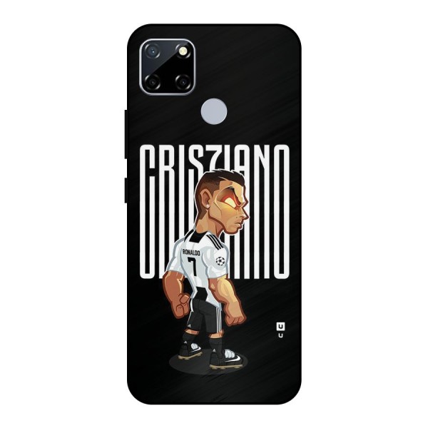 Soccer Star Metal Back Case for Realme Narzo 20