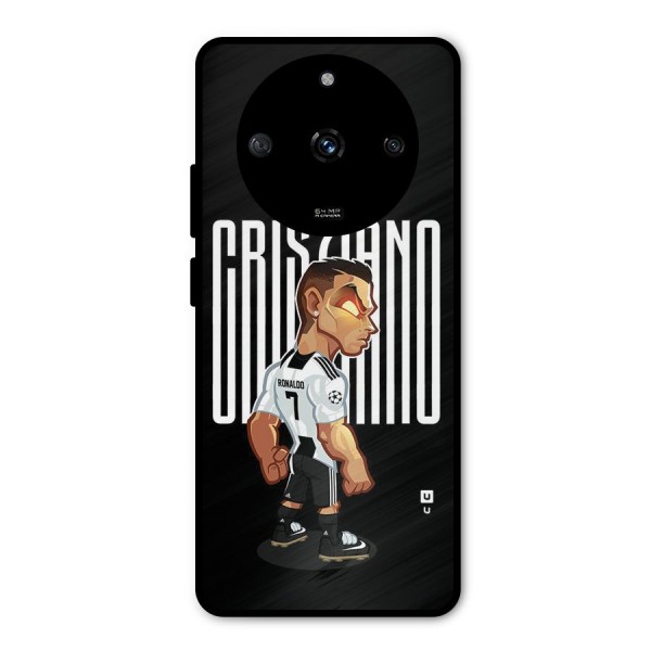 Soccer Star Metal Back Case for Realme Narzo 60 5G