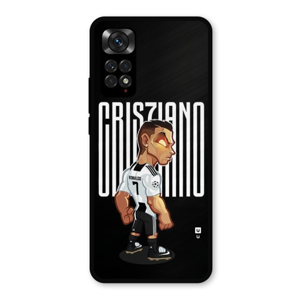 Soccer Star Metal Back Case for Redmi Note 11