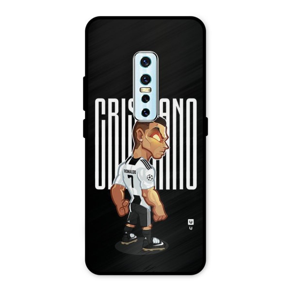 Soccer Star Metal Back Case for Vivo V17 Pro