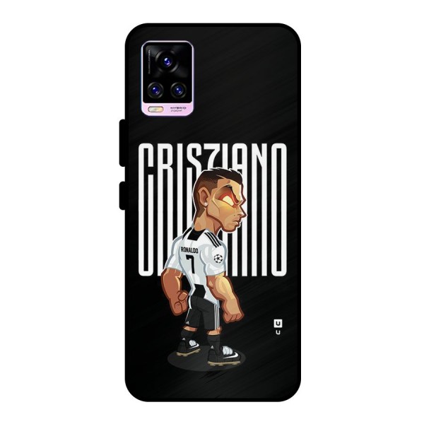 Soccer Star Metal Back Case for Vivo V20 Pro