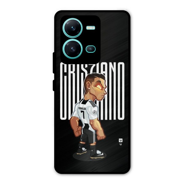 Soccer Star Metal Back Case for Vivo V25