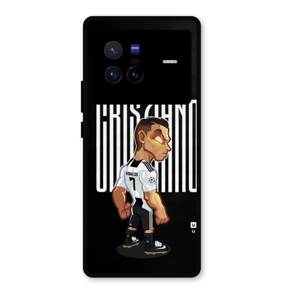 Soccer Star Metal Back Case for Vivo X80