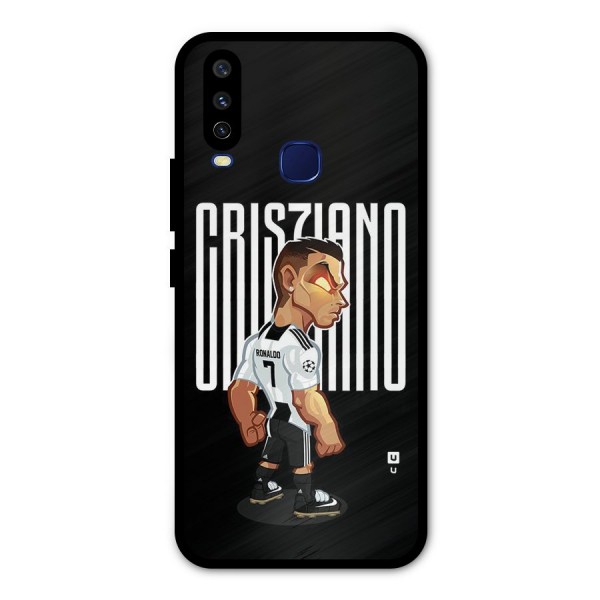 Soccer Star Metal Back Case for Vivo Y12