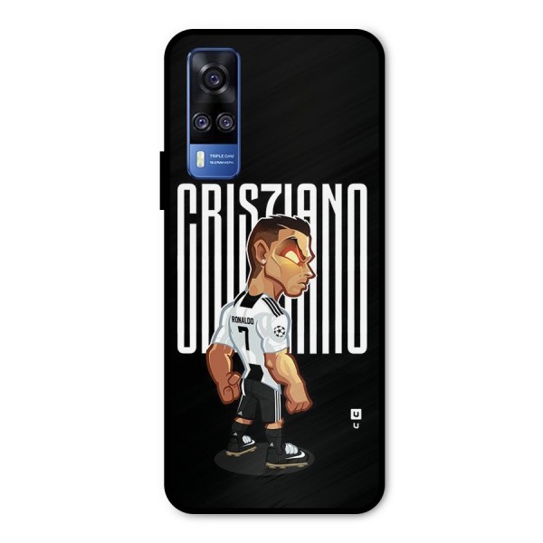 Soccer Star Metal Back Case for Vivo Y31