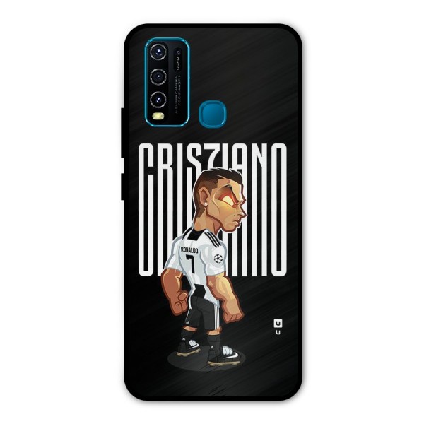 Soccer Star Metal Back Case for Vivo Y50