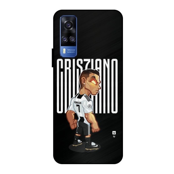 Soccer Star Metal Back Case for Vivo Y51