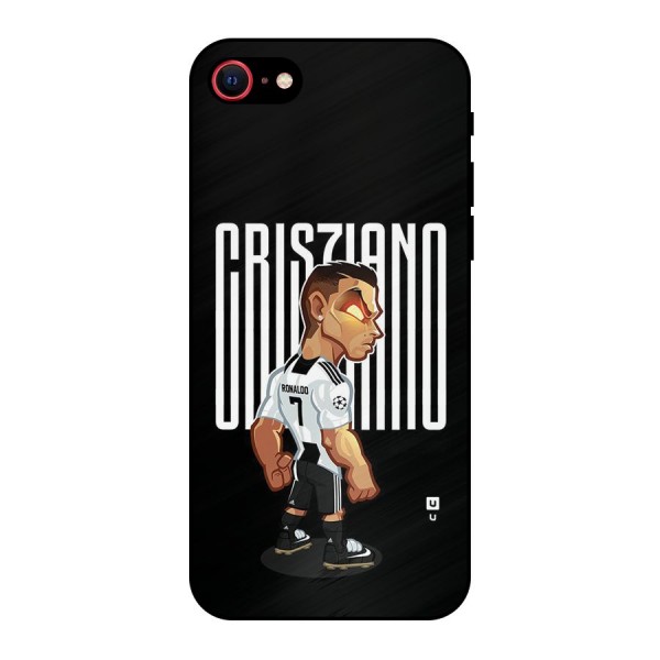 Soccer Star Metal Back Case for iPhone 7