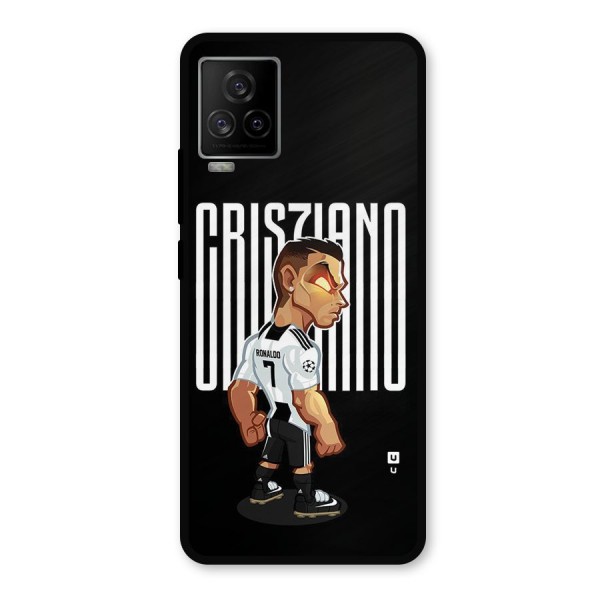 Soccer Star Metal Back Case for iQOO 7 Legend 5G